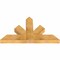 Ekena Millwork Saratoga Rough Sawn Timber Gable Bracket, Western Red Cedar, 48"W x 28"H x 4"D x 6"F, 14/12 Pitch GBW048X28X0406SAR00RWR - alternate 2